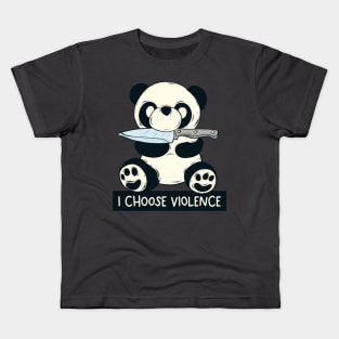 I choose violence Kids T-Shirt